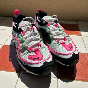 [VINTAGE] Nike Air Max 98 White and Pink Trainers